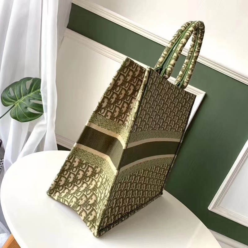 Christian Dior Book Tote Bag Oblique Print M1286