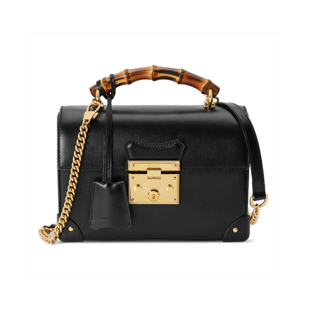 Gucci Padlock Small Bamboo Shoulder Bag 603221