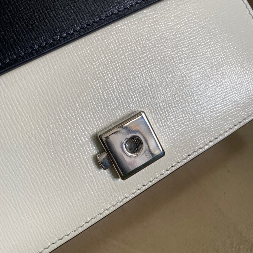 Gucci Dionysus Mini Bag 421970 Orange White Leather