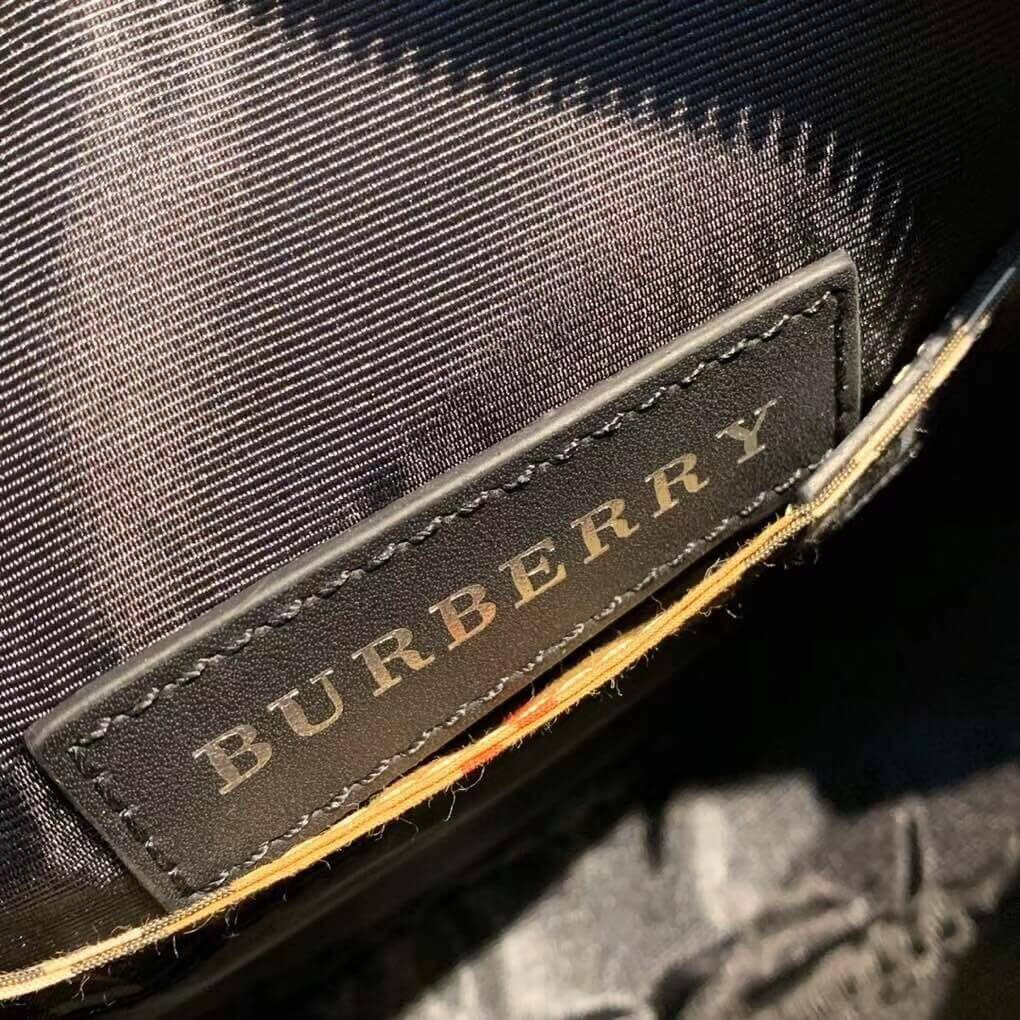 Burberry Icon Stripe Cotton Crossbody Bag 80112291