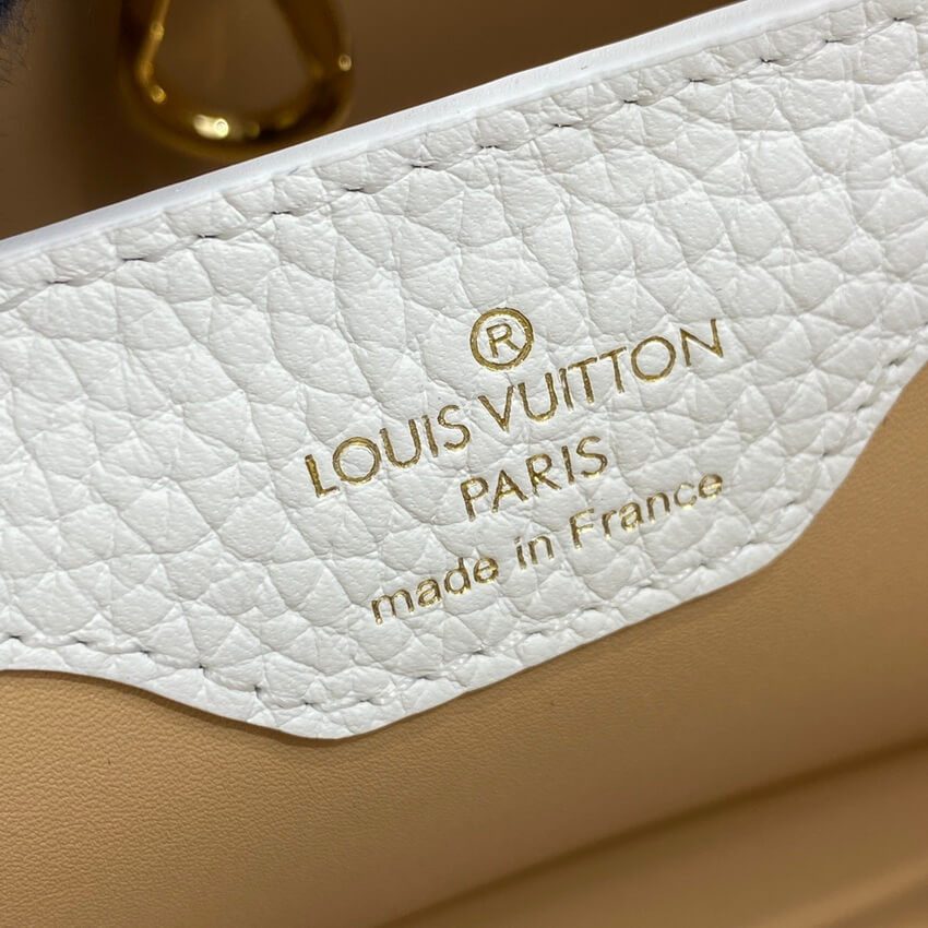 Louis Vuitton Capucines BB Bag M57941 White