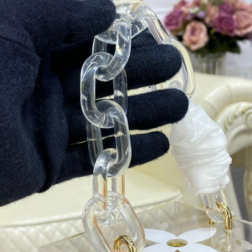 Louis Vuitton Cube Scott Box in Transparent GI0488