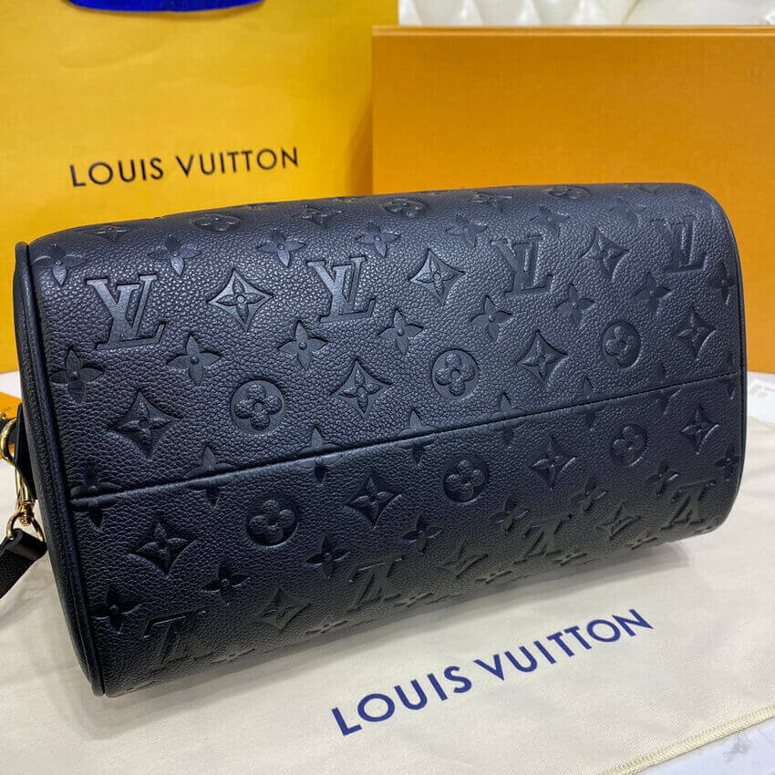 Louis Vuitton Monogram Empreinte Speedy Bandouliere 30 M42406