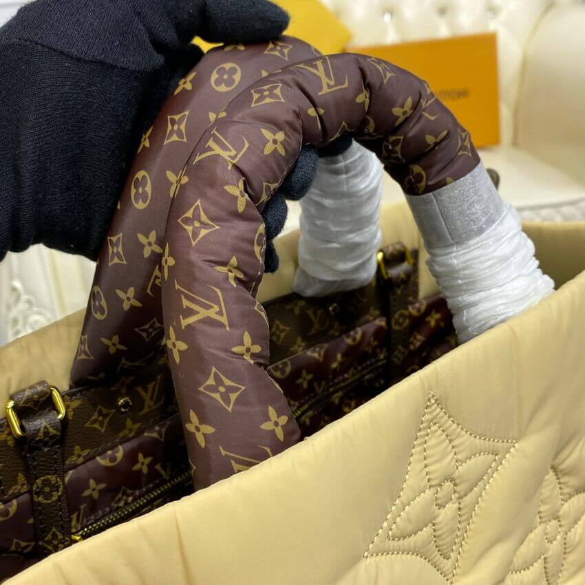 Louis Vuitton Econyl Onthego GM M59007 Beige