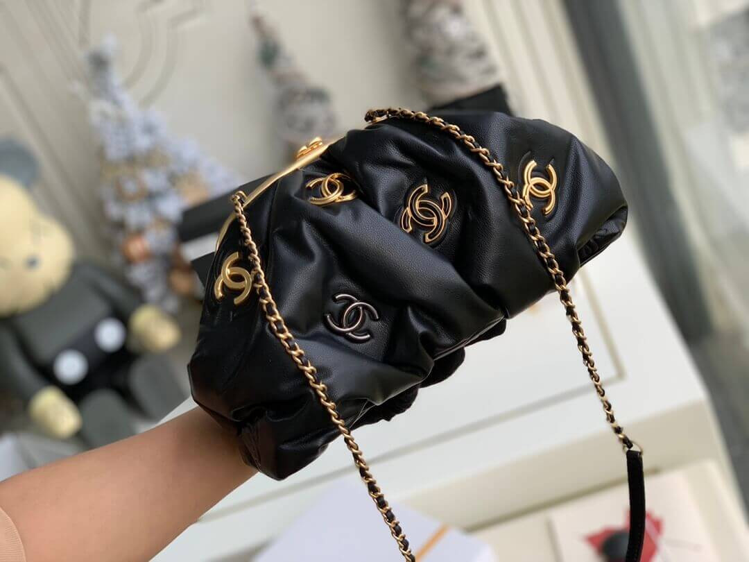 Chanel Calfskin Clutch AS2137