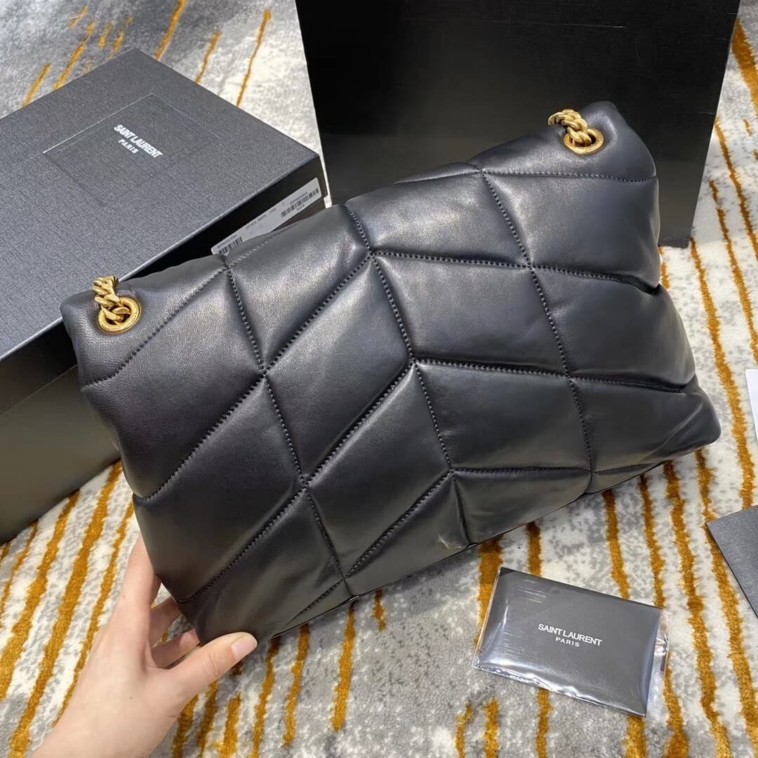 Saint Laurent Loulou Puffer Medium Bag In Quilted Lambskin 5774751