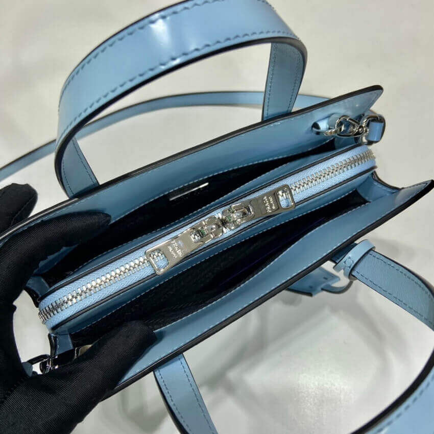 Prada Re-Edition 1995 Brushed-Leather Mini Handbag 1BA357