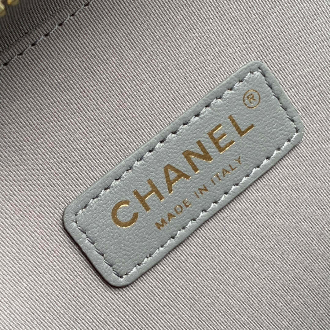 Chanel Lambskin Vanity Case AS2179