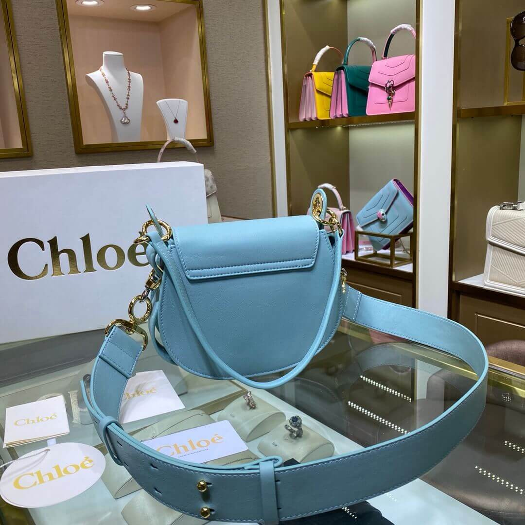 Chloe Small Tess Bag In Calfskin S1153