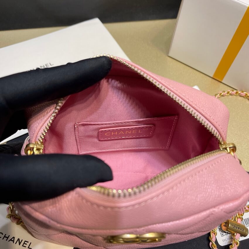 Chanel Grained Calfskin Camera Bag AS2856