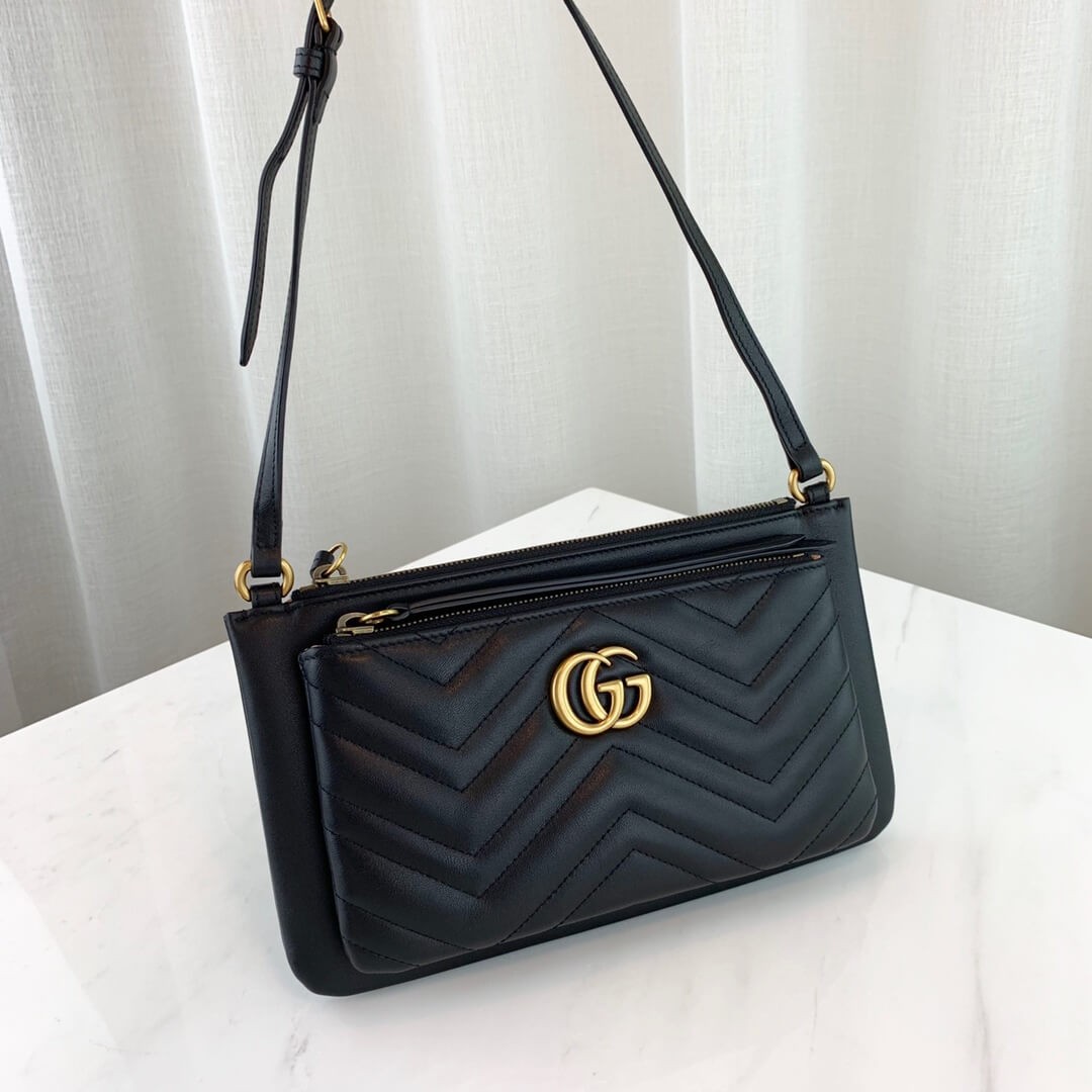 Gucci Marmont Matelasse Shoulder Bag 453878