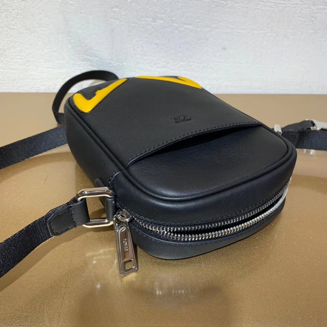 Fendi Smooth Leather Small Messenger Bag 7VA456