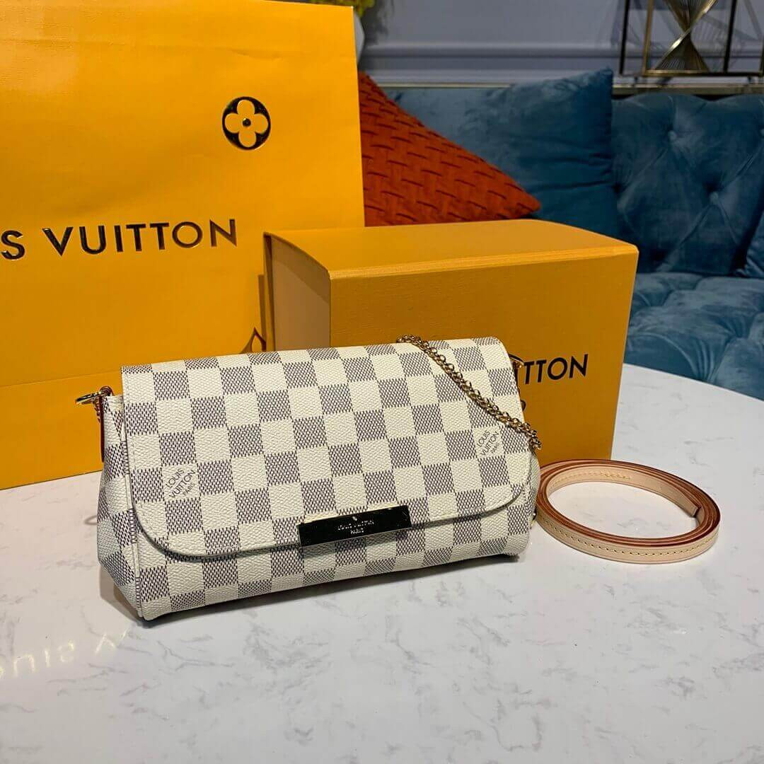 Louis Vuitton Damier Azur Canvas Favorite PM N41277