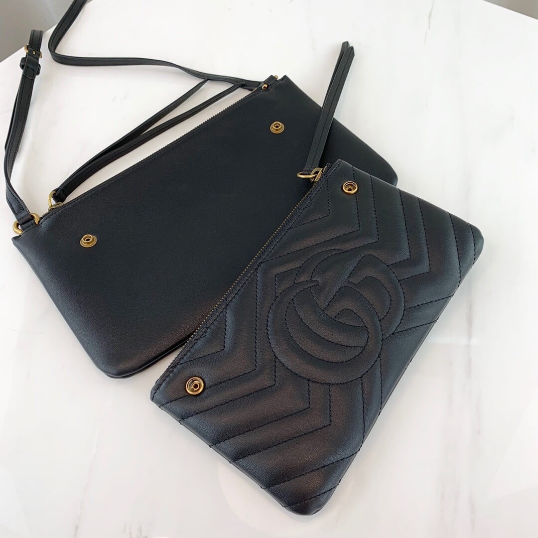 Gucci Marmont Matelasse Shoulder Bag 453878