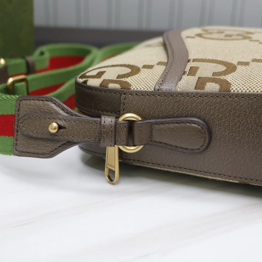 Gucci Messenger Bag With Jumbo GG 675891