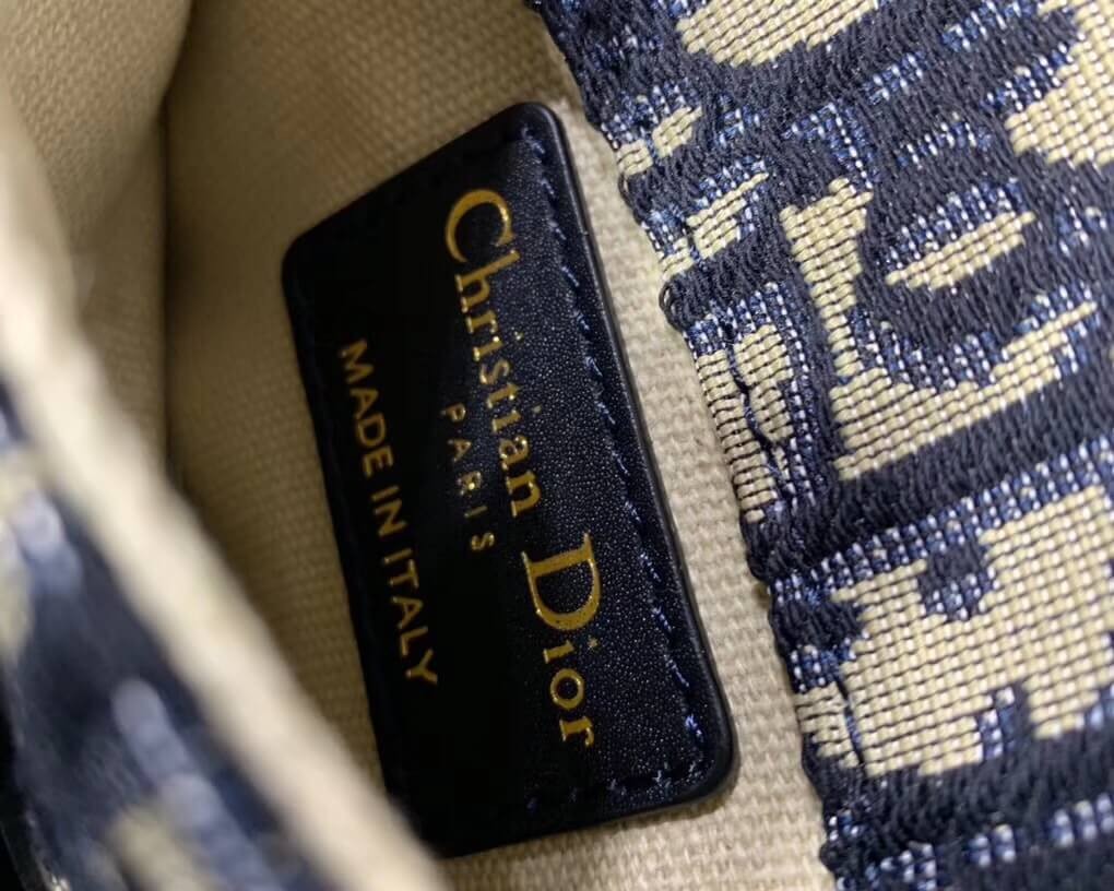 Christian Dior Mini Oblique Saddle Bag M0447