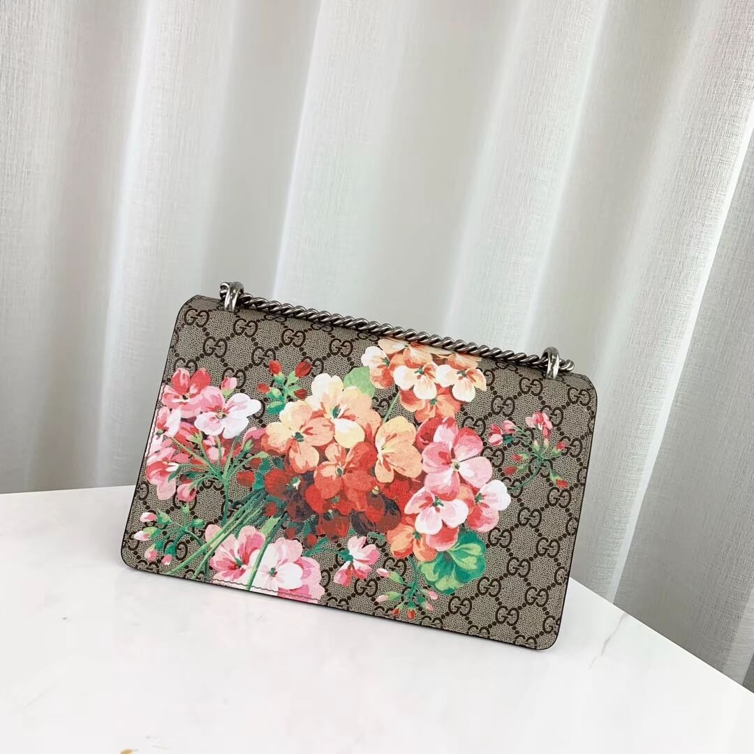 Gucci Dionysus Small GG Blooms Shoulder Bag 400249