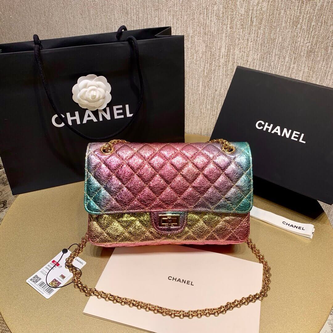 Chanel Rainbow Reissue 2.55 Flap Bag A37586