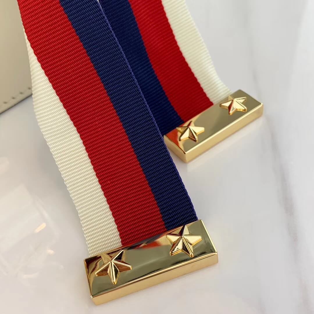 Gucci Sylvie Leather Mini Chain Bag 431666