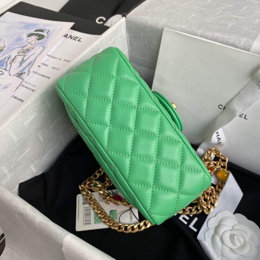 Chanel Mini Square Resin Bag AS2379