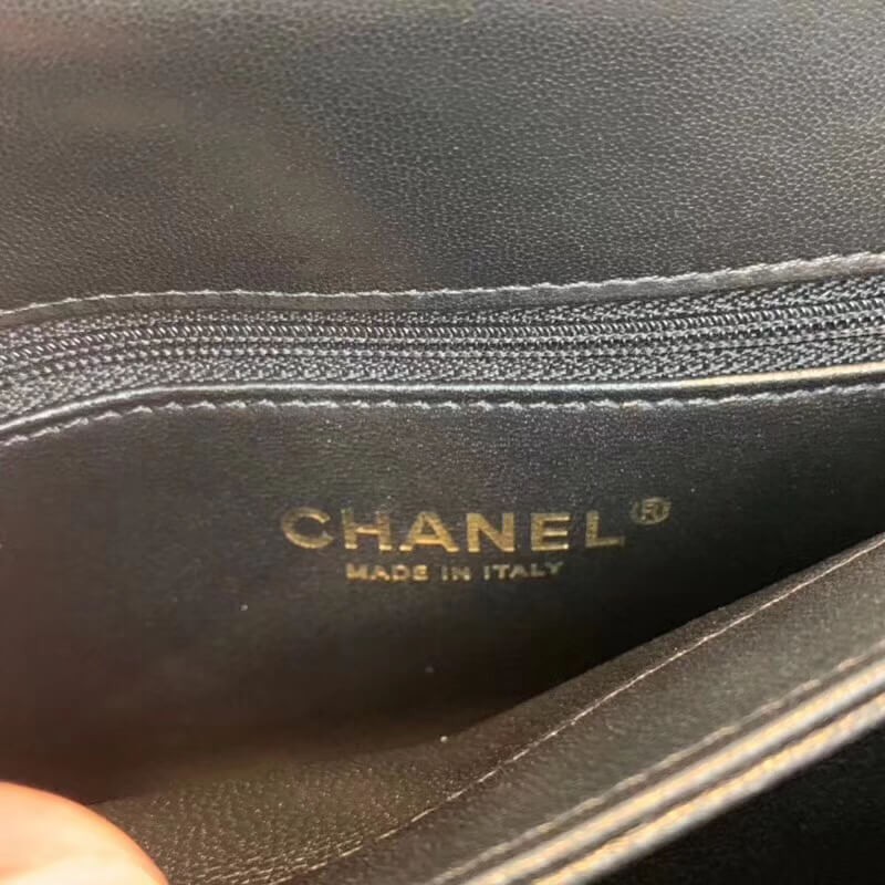 Chanel Small Flap Bag With Top Handle A92236