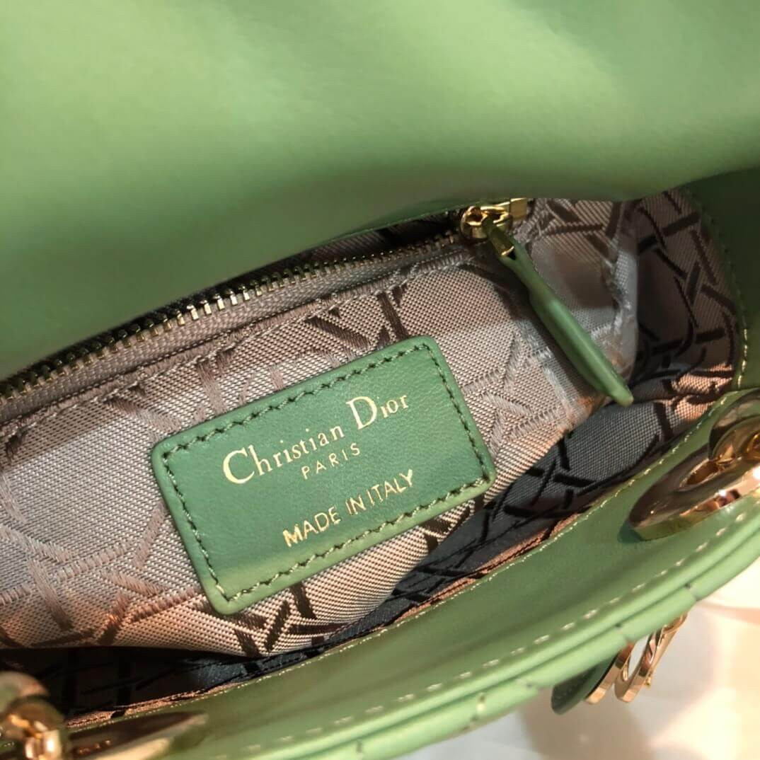 Christian Dior Lambskin Mini Lady Dior Bag 44500