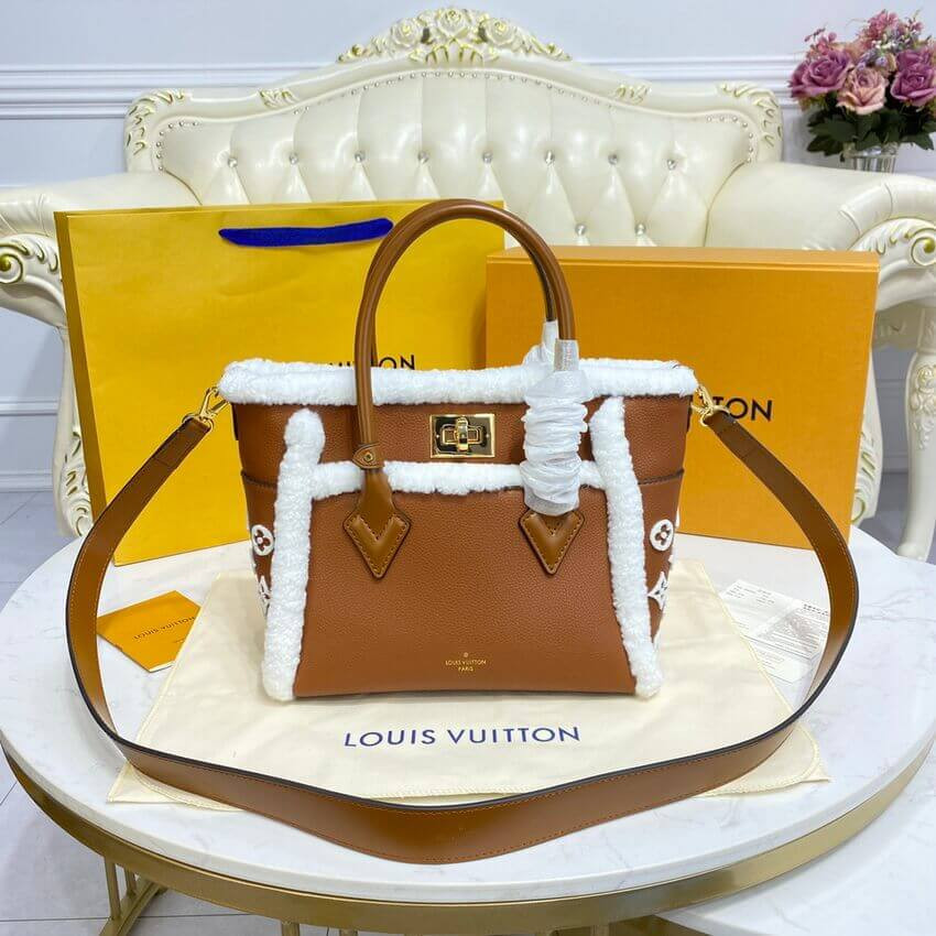 Louis Vuitton On My Side PM M58918 Caramel