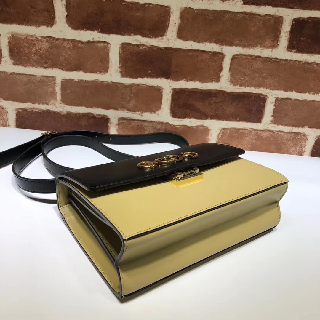 Gucci Zumi Smooth Leather Small Shoulder Bag 576388