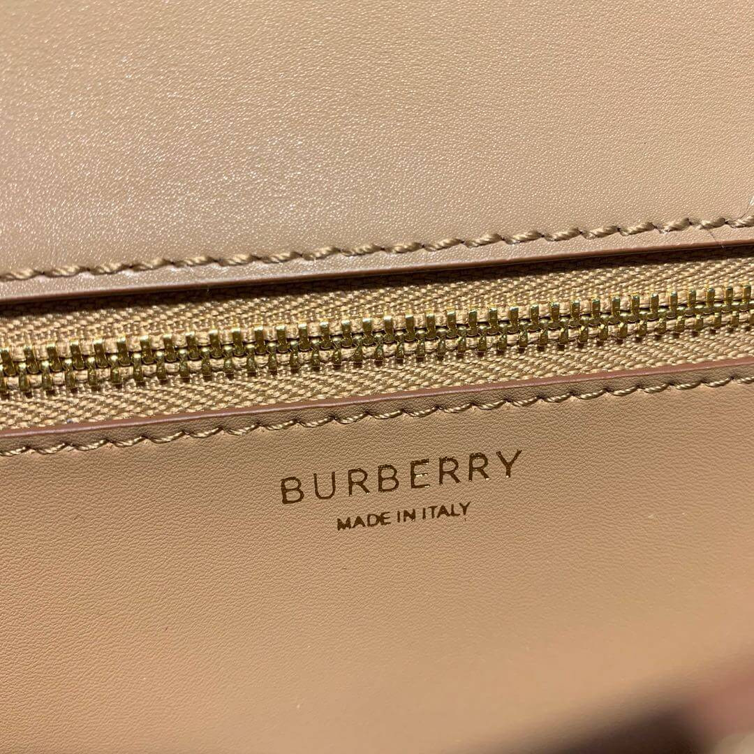 Burberry Medium Two-tone Leather TB Bag 80111991