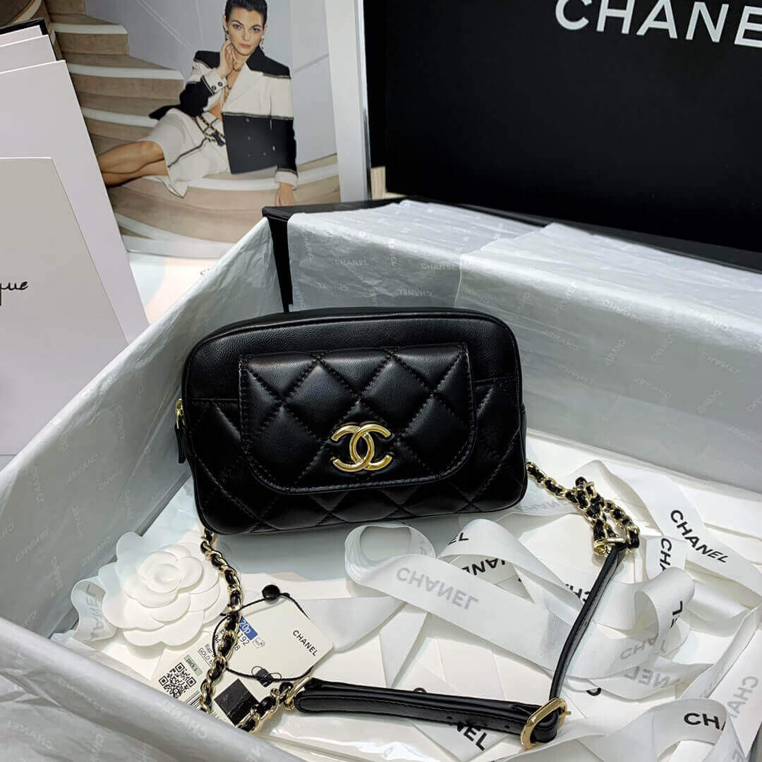 Chanel Waist Bag With Pouch AP1192