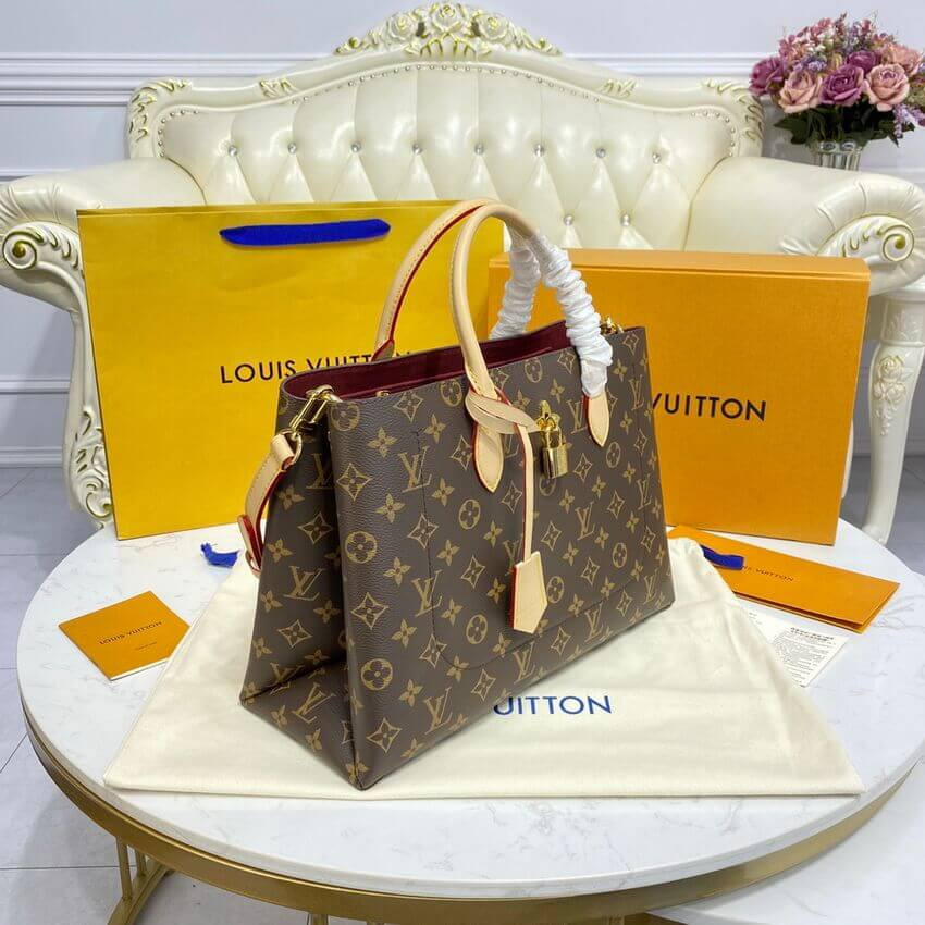Louis Vuitton Monogram Canvas Flower Tote M43551