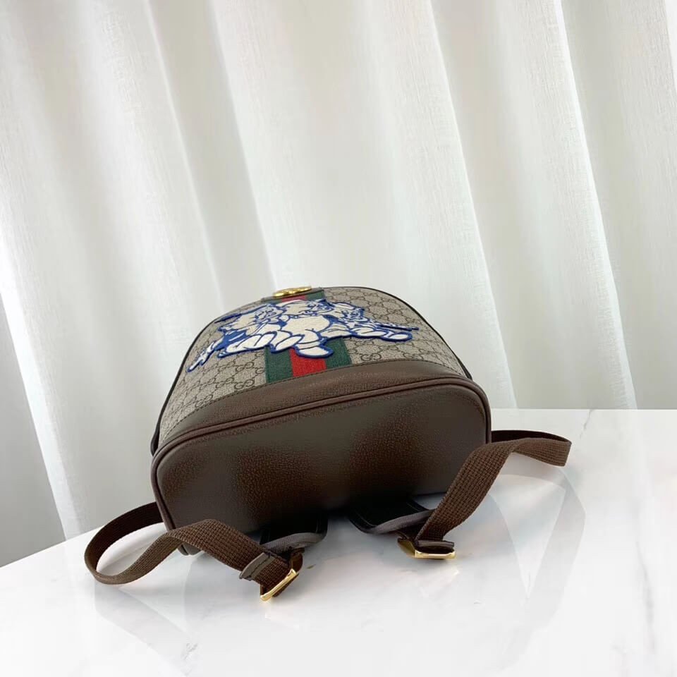 Gucci Ophidia GG Backpack with Three Little Pigs 552884