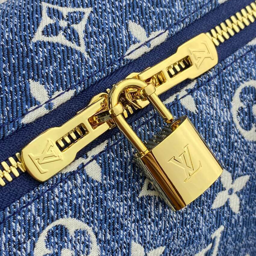 Louis Vuitton Monogram Jacquard Denim Speedy Bandouliere 25 M59609