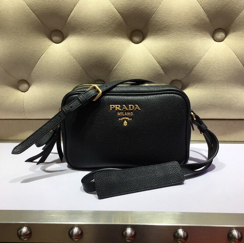 Prada Leather Shoulder Bag 1BH082