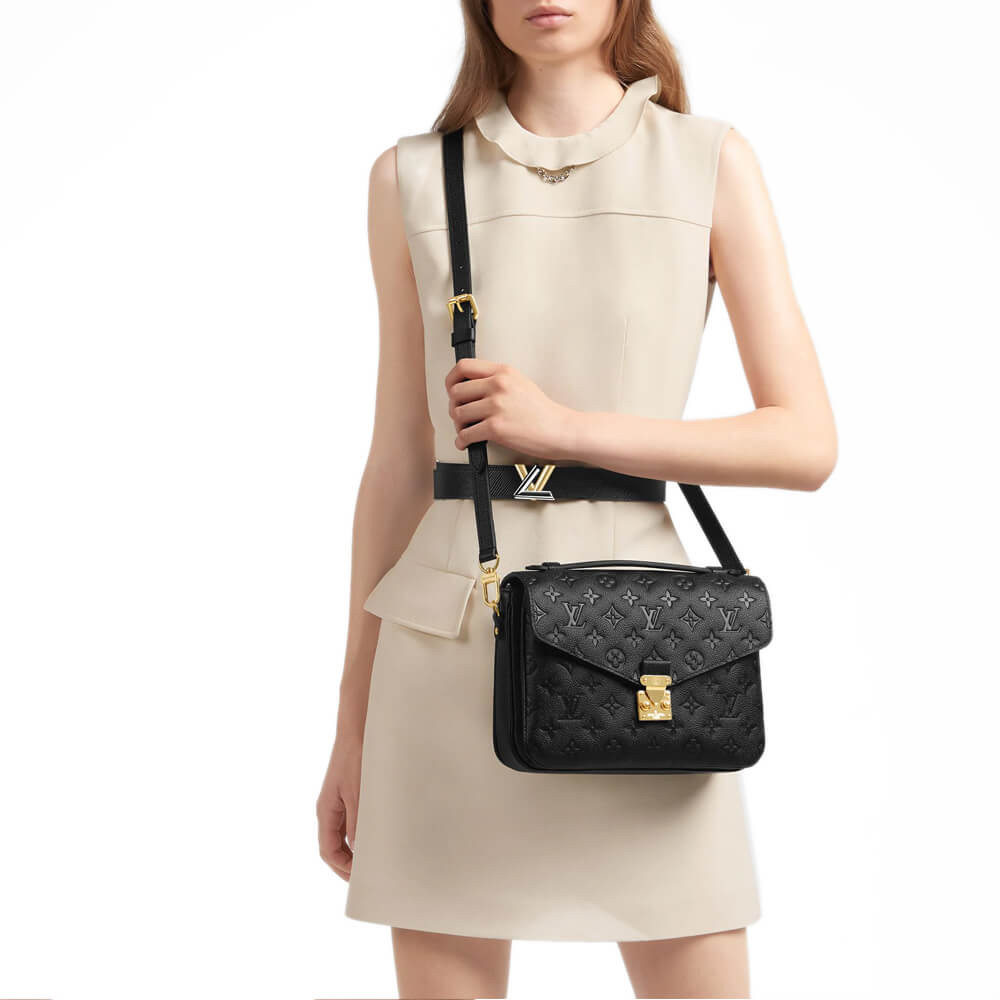 Louis Vuitton Monogram Empreinte Leather Pochette Métis M41487 M44881