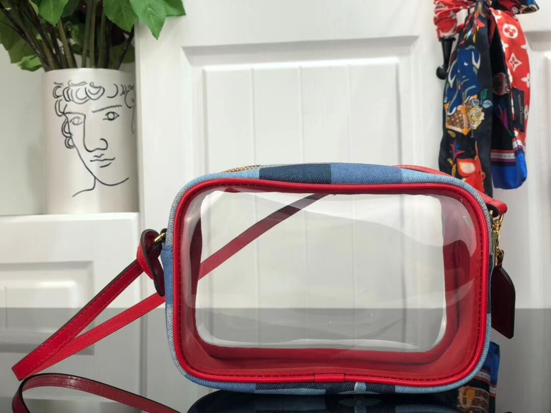 Louis Vuitton Monogram Denim Canvas Beach Pouch M68765