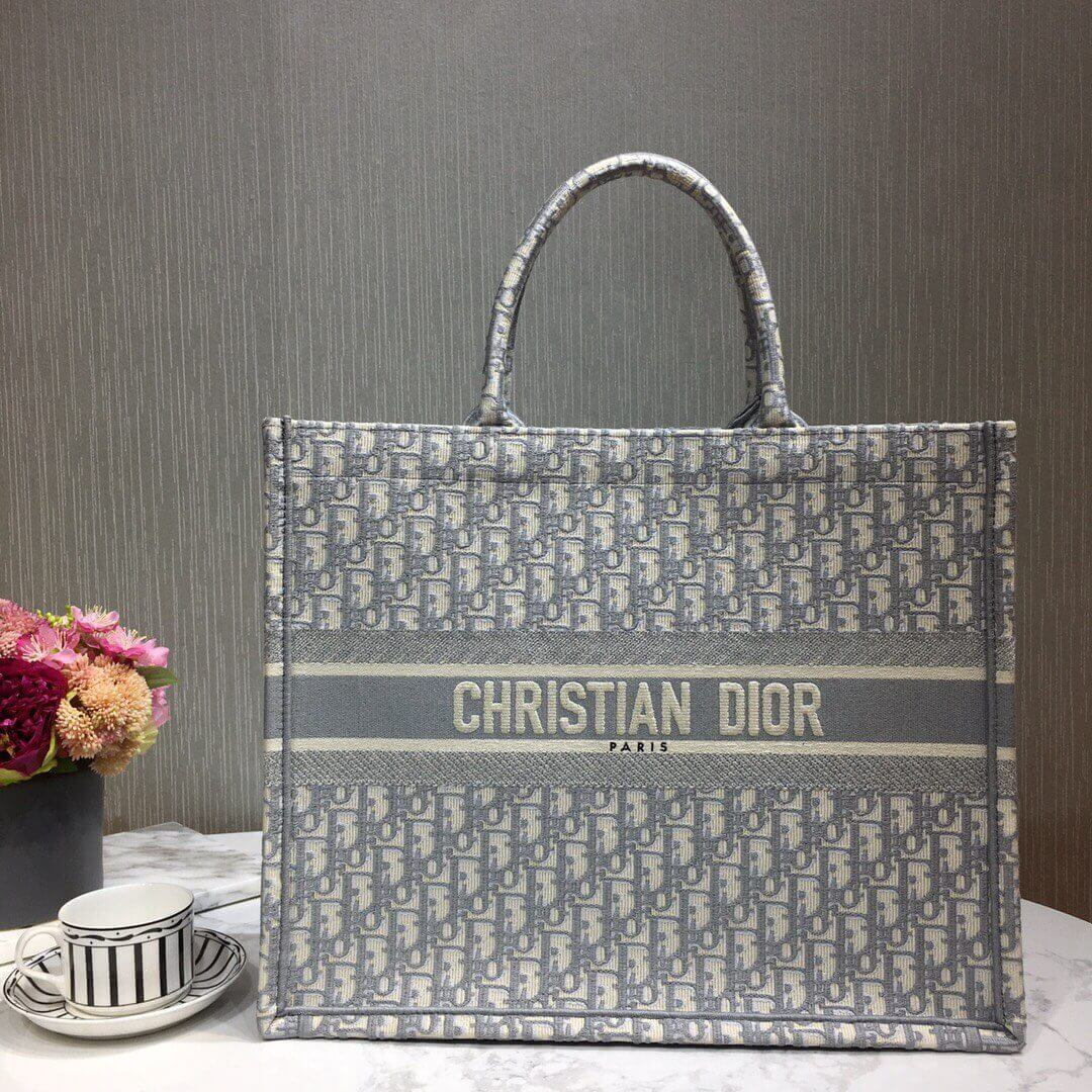 Christian Dior Book Tote Oblique M1286