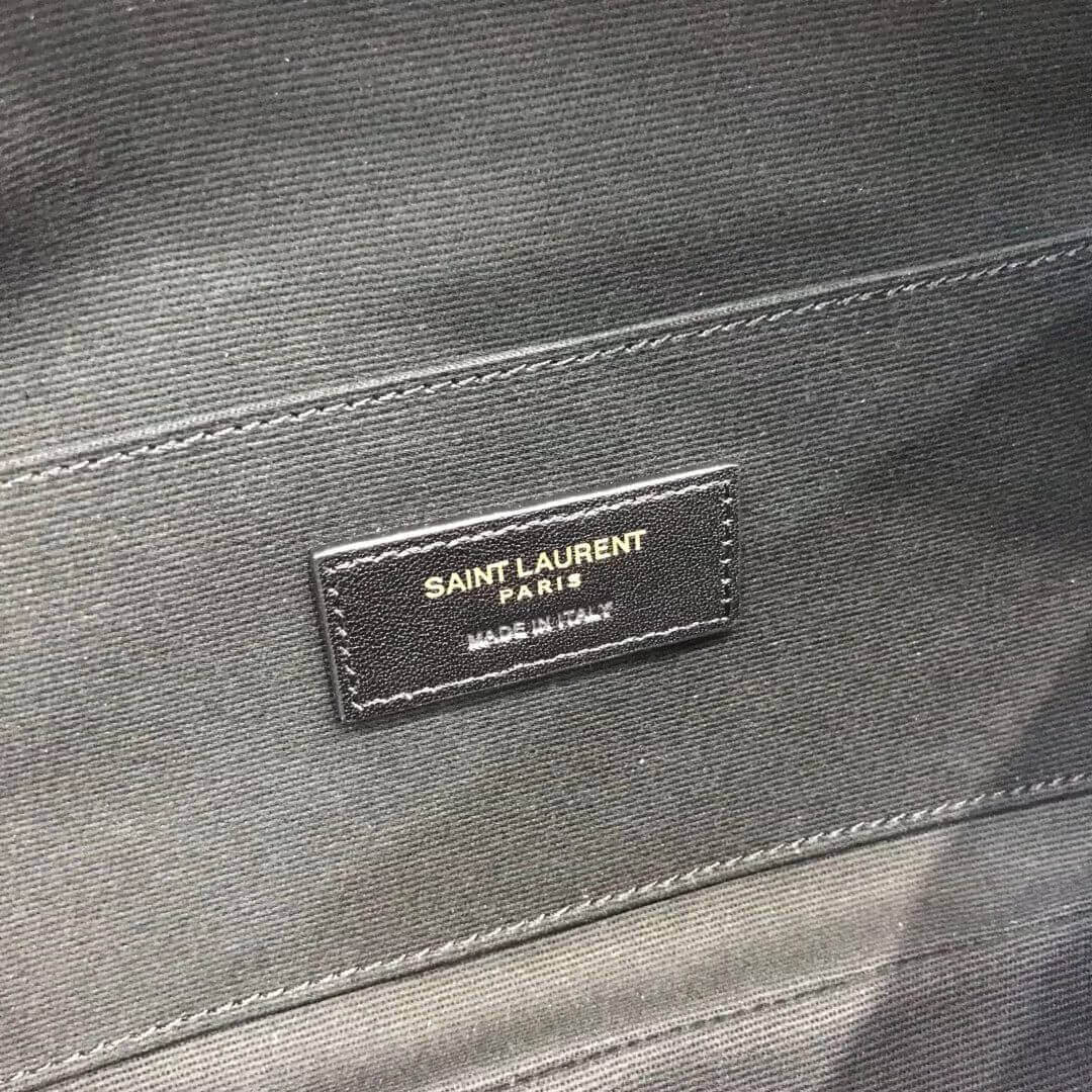 Saint Laurent YSL Classic Monogram Belt Bag In Grain Leather 569737