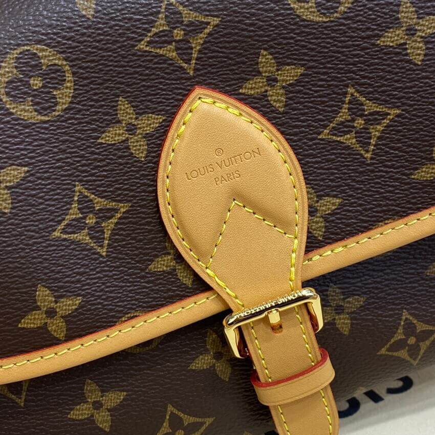 Louis Vuitton Monogram Canvas Diane Bag M46049 Fuchsia