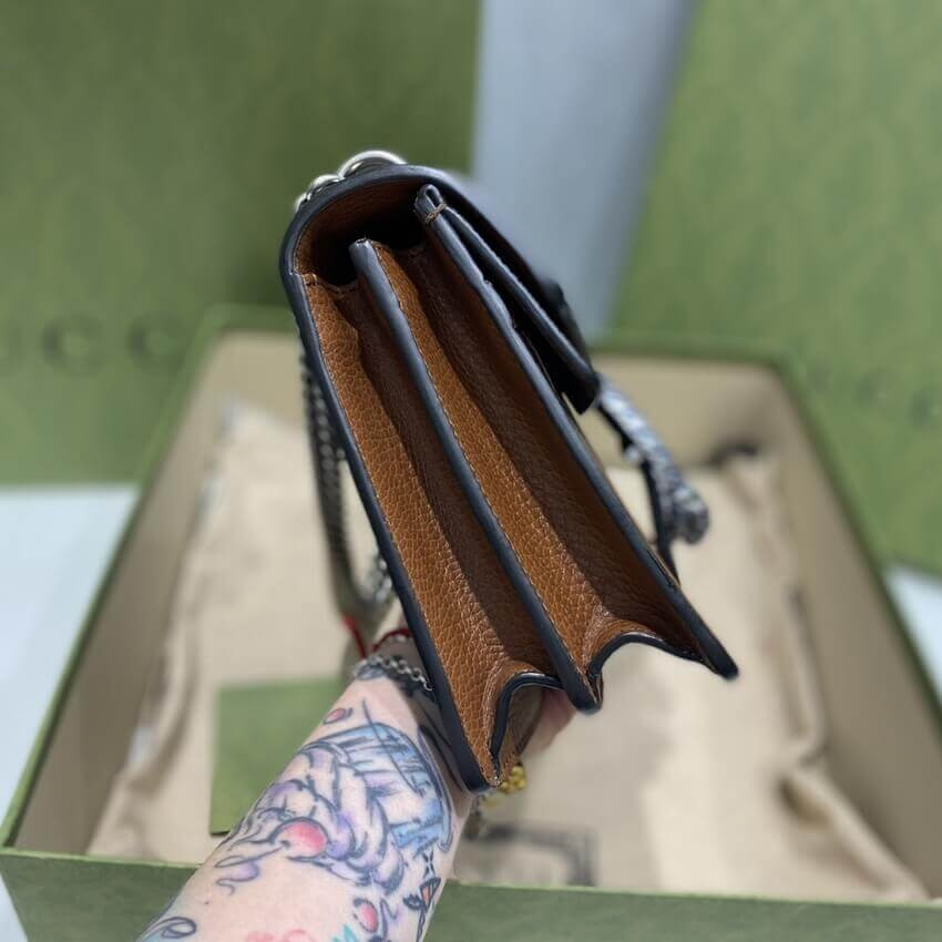 Gucci Denim Small Dionysus Shoulder Bag 400249