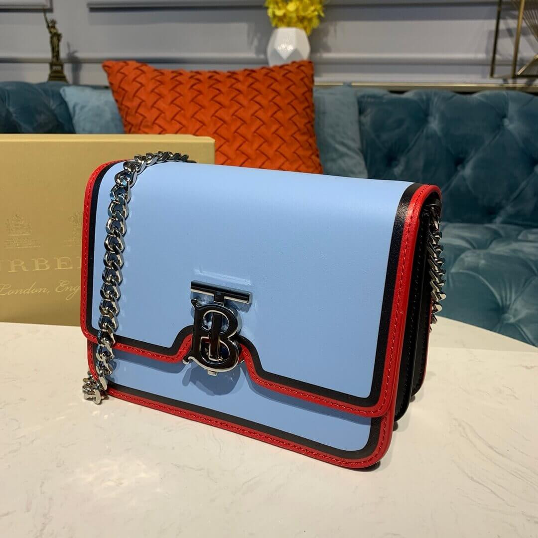 Burberry Small Painted Edge Leather TB Bag 80124711