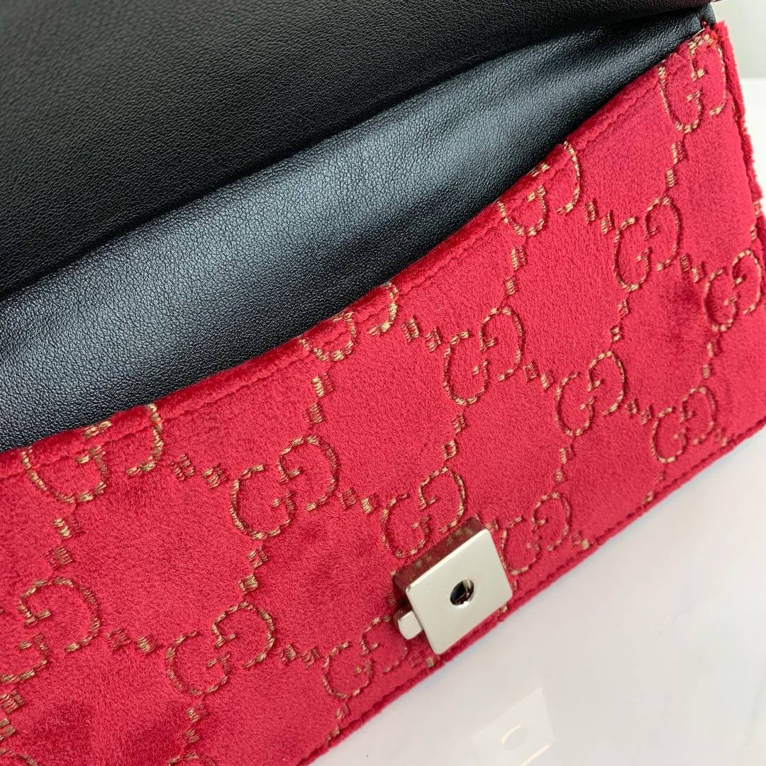Gucci Dionysus GG Velvet Small Shoulder Bag 499623