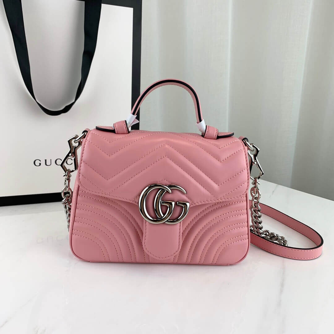 Gucci GG Marmont Top Handle Bag 22cm 547260