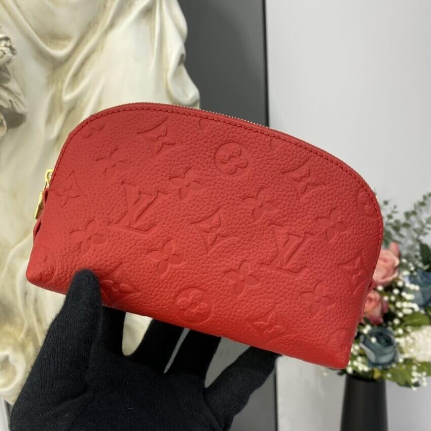 Louis Vuitton Monogram Empreinte Cosmetic Pouch PM M69414