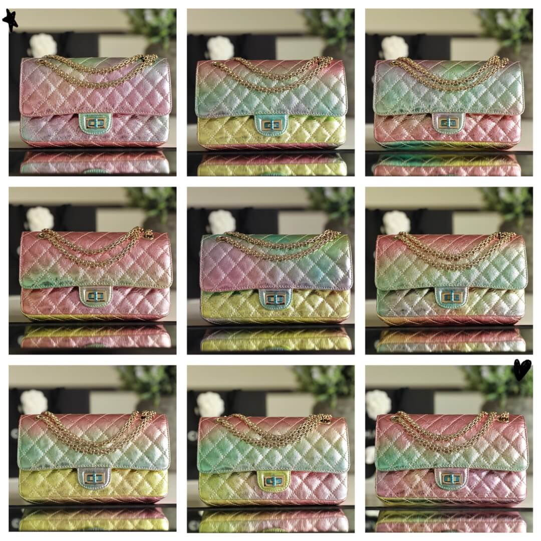 Chanel Rainbow Reissue 2.55 Flap Bag A37586