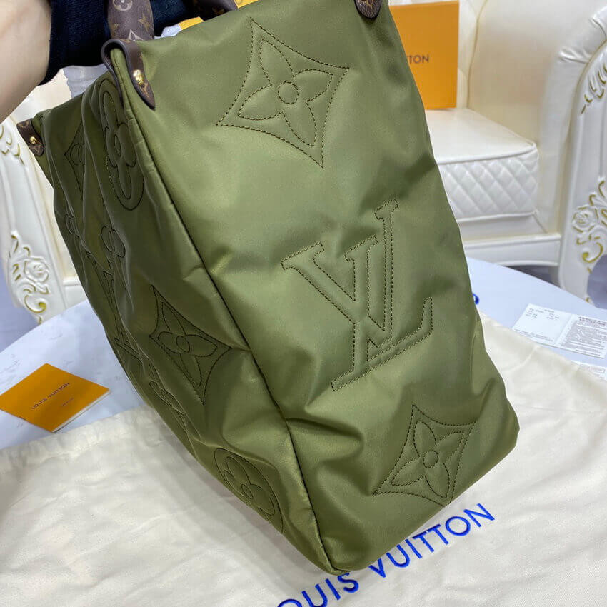 Louis Vuitton Econyl Onthego GM M59008 Khaki