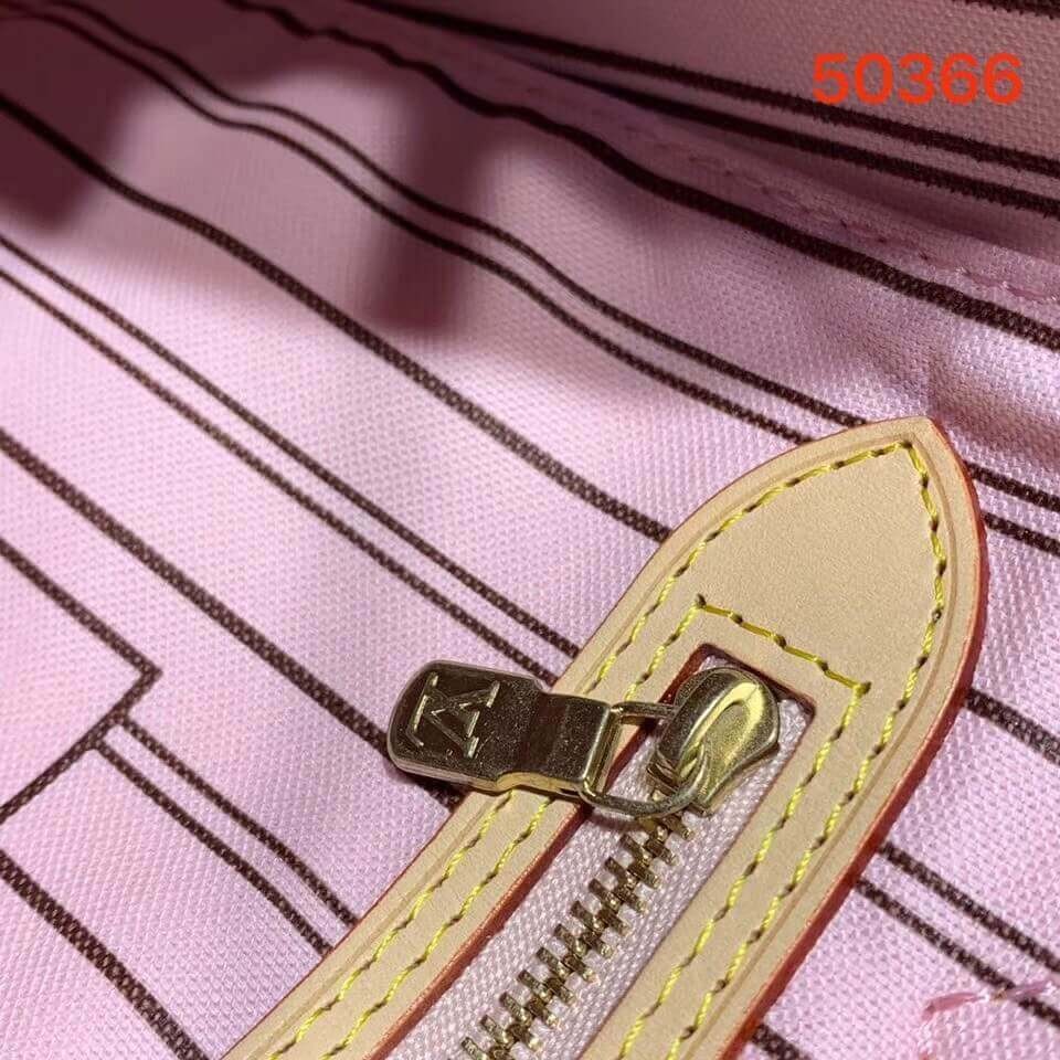 Louis Vuitton Monogram Canvas Neverfull MM M50366 Pink