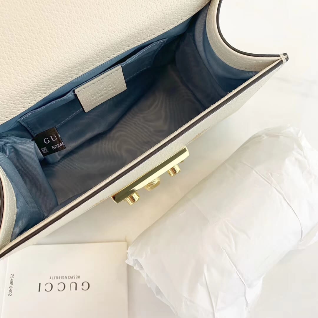 Gucci Padlock Bee Star Small Shoulder Bag 432182