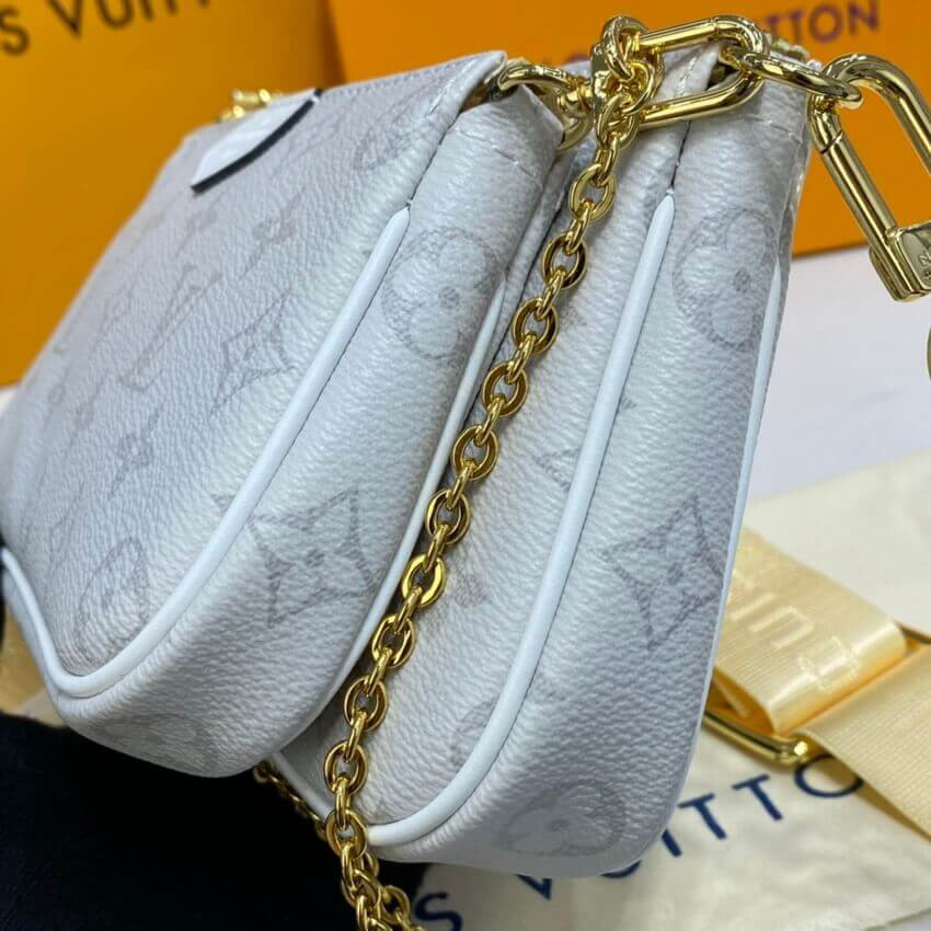 Louis Vuitton Monogram Multi Pochette Accessoires White