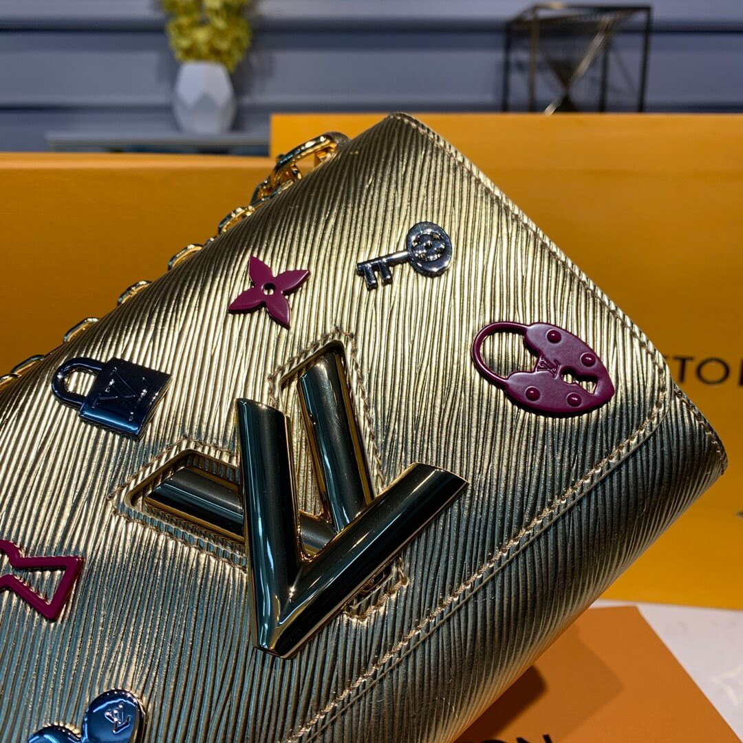 Louis Vuitton Epi Leather Twist PM M50332 Gold